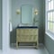 James Martin Vanities Emmeline 36in Single Vanity, Pebble Oak w/ 3 CM Charcoal Soapstone Top D100-V36-PBO-3CSP - alternate 6
